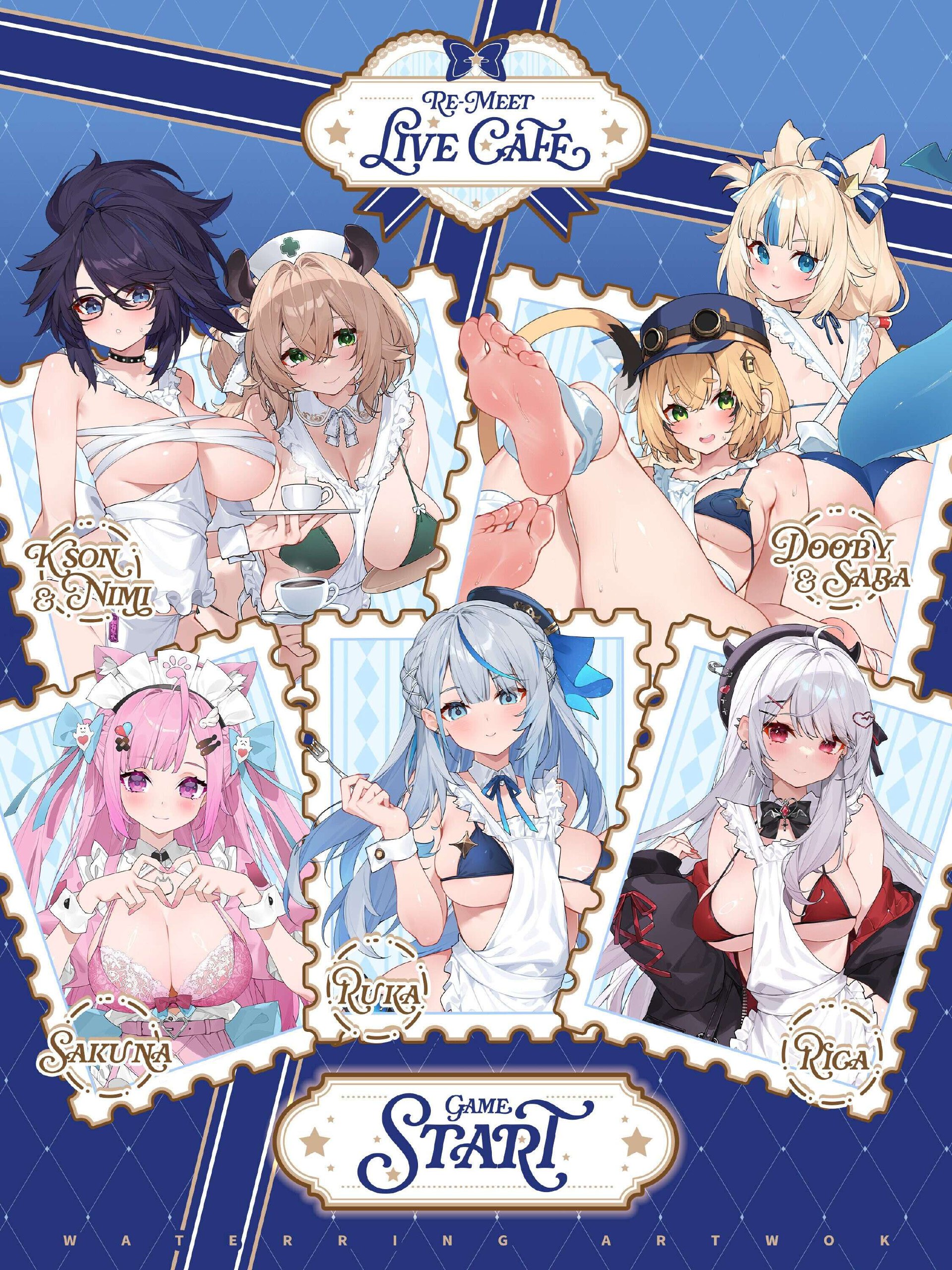 [SLG/PC] ReMeet 现场咖啡厅 （ReMeet Live Cafe） 官中版 [3G/FM转度/20XY00197]-星次元